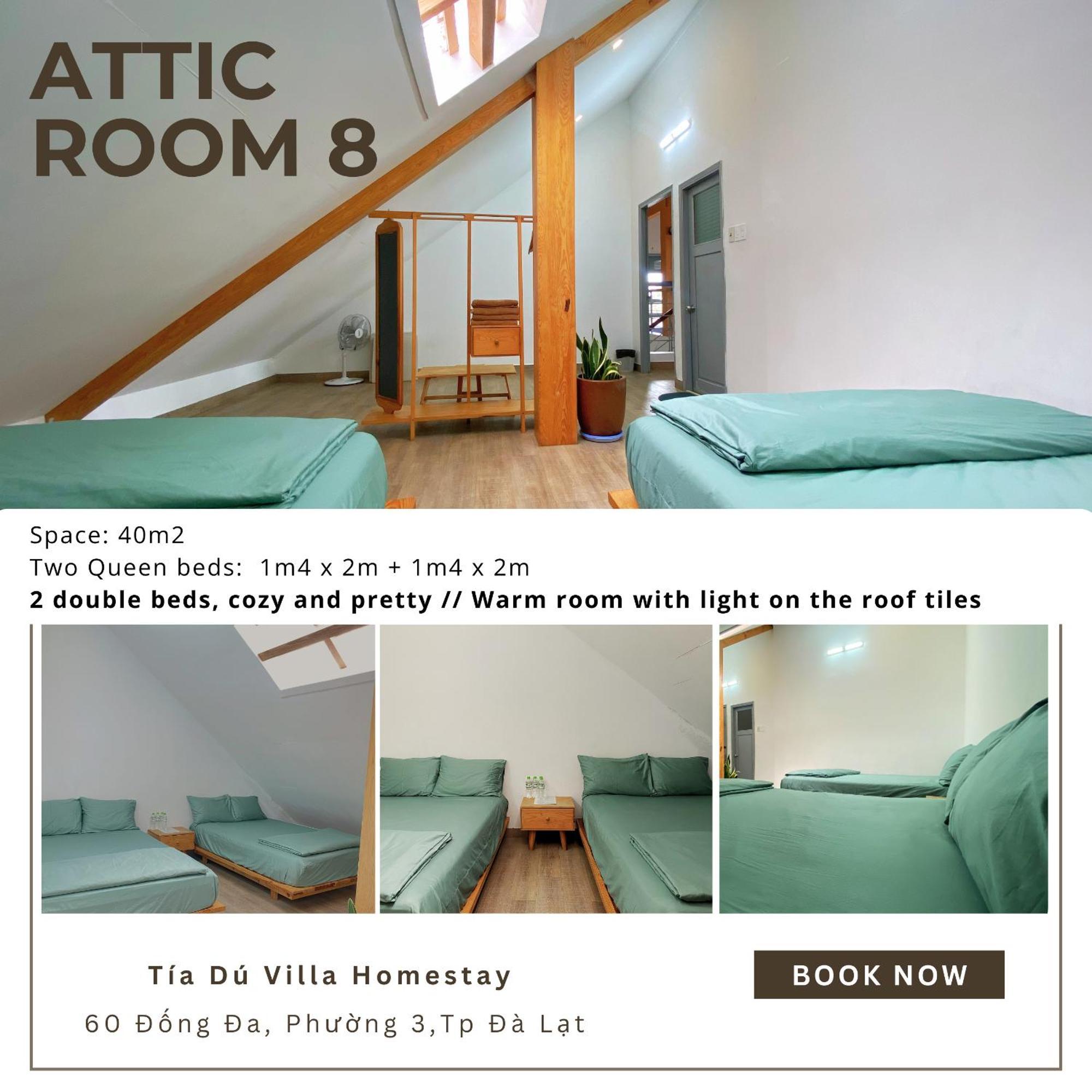 Tia Du Villa Homestay Dalat Exteriér fotografie