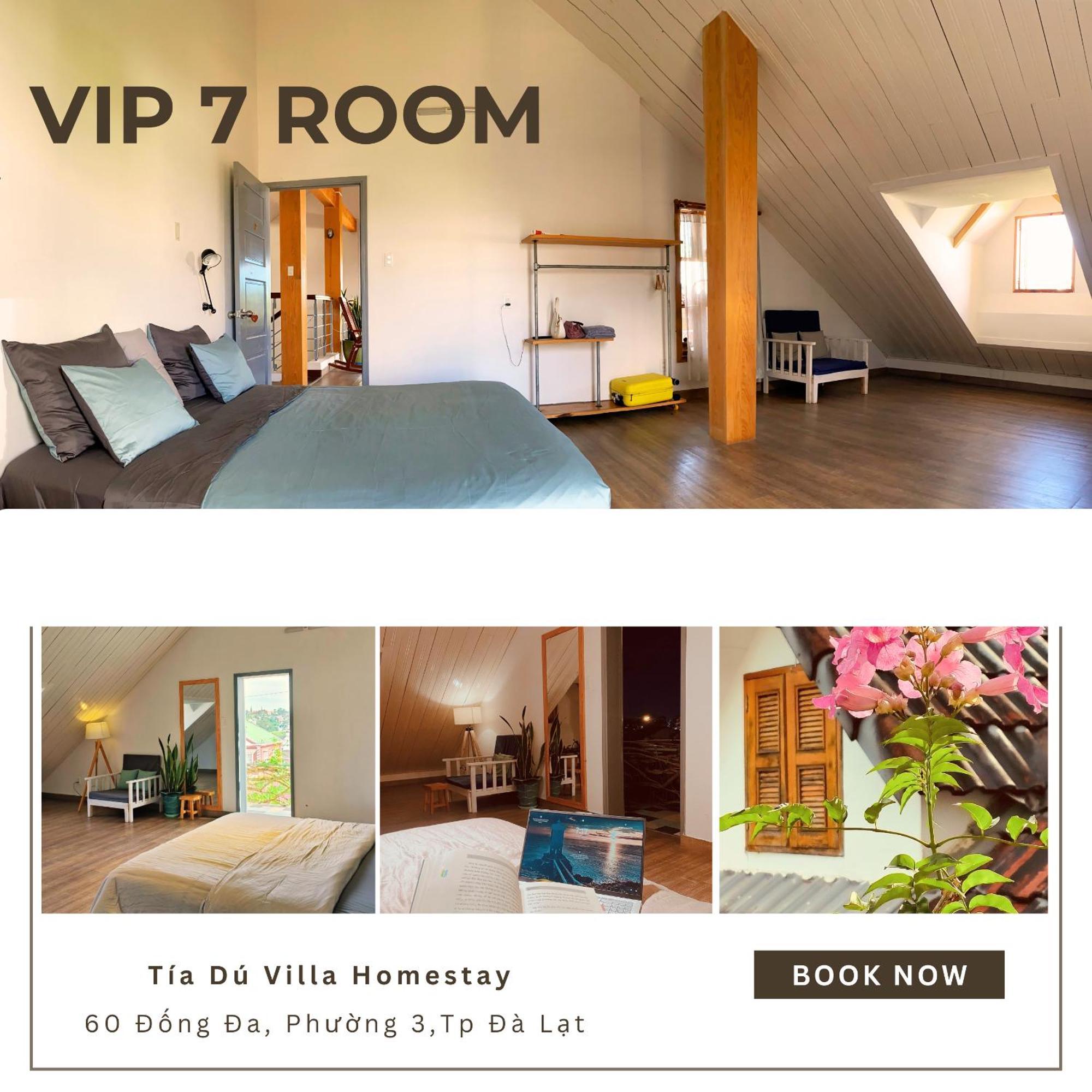 Tia Du Villa Homestay Dalat Exteriér fotografie