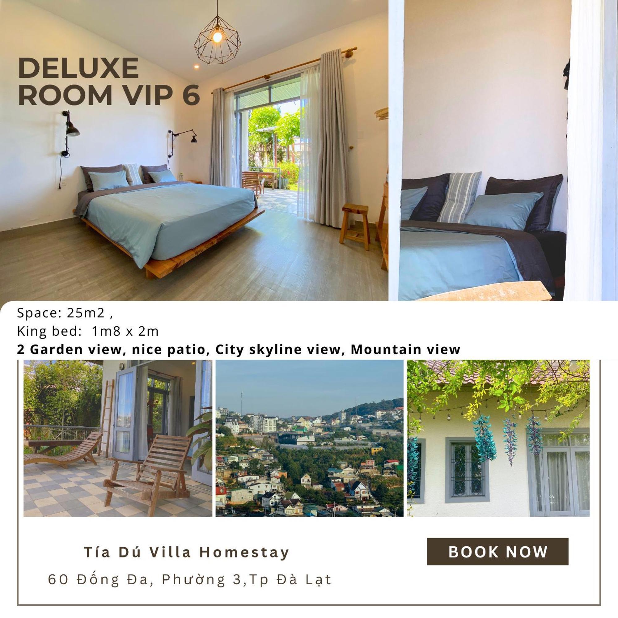 Tia Du Villa Homestay Dalat Exteriér fotografie